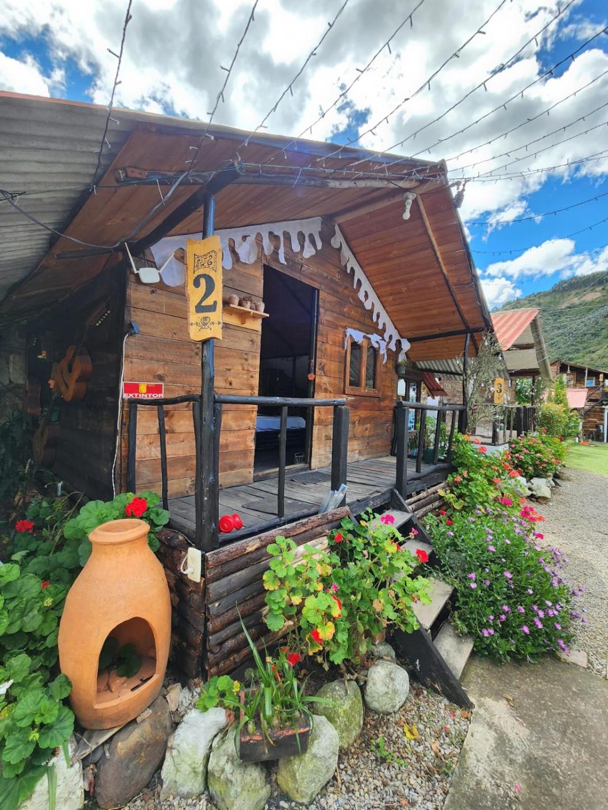 Hospedaje Las Cabanas Monguí Buitenkant foto