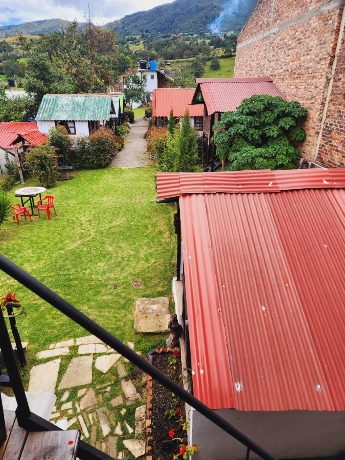 Hospedaje Las Cabanas Monguí Buitenkant foto
