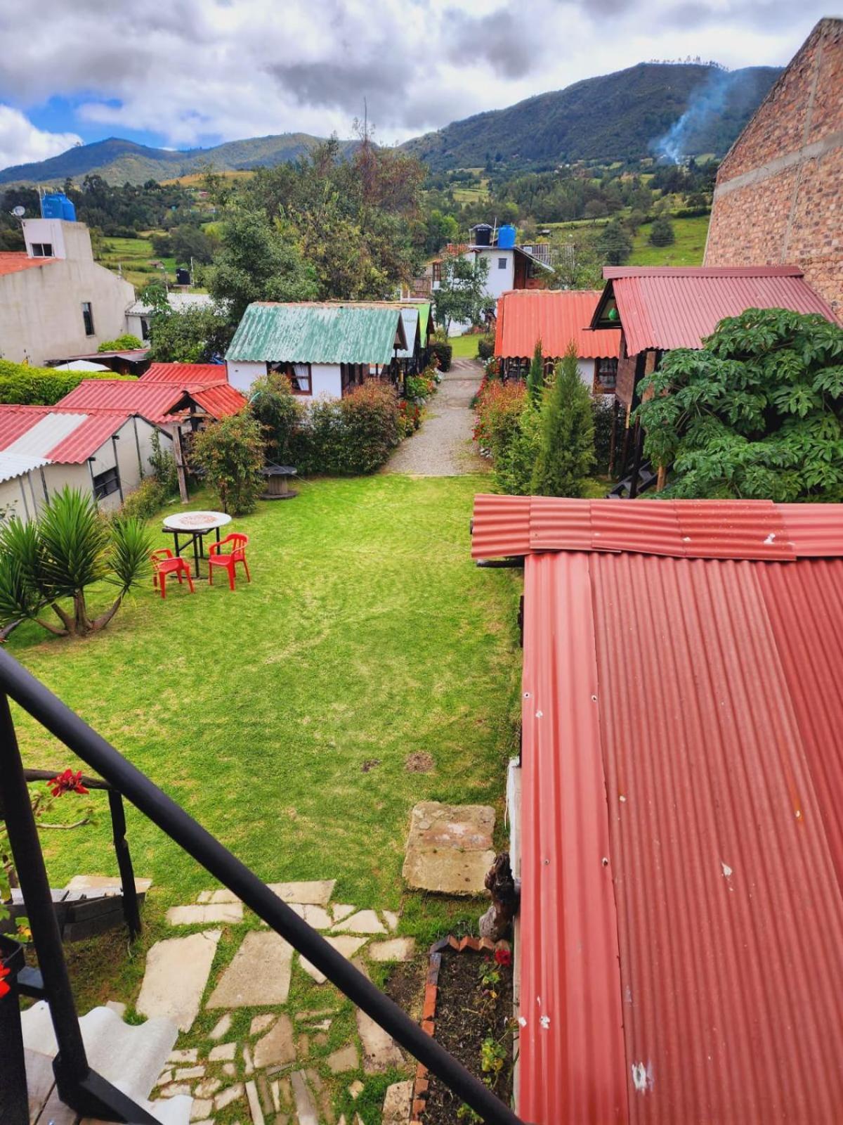 Hospedaje Las Cabanas Monguí Buitenkant foto